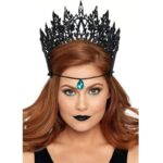 LEG AVENUE - COURONNE AVEC PAILLETTES ET BIJOUX NOIR-LEG AVENUE ACCESSORIES-sextoys-lingerie-bdsm-hygiène-sexshop
