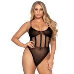 LEG AVENUE – ENSEMBLE BODY ET JUPE TAILLE UNIQUE