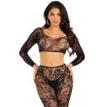 LEG AVENUE - ENSEMBLE HAUT COURT ET COLLANTS-LEG AVENUE SETS-sextoys-lingerie-bdsm-hygiène-sexshop