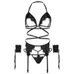 LEG AVENUE – ENSEMBLE QUATRE PIÈCES SOUTIEN-GORGE