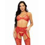 LEG AVENUE - ENSEMBLE TROIS PIÈCES SOUTIEN-GORGE