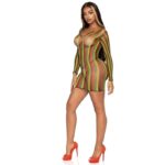 LEG AVENUE – RASTA MINI ROBE TAILLE UNIQUE