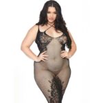 LEG AVENUE – ROBE LISSE  DOUBLE BRACELET 1X-2X