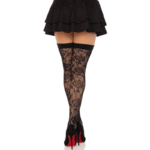 LEG AVENUE – STOCKS NET DE ROSES SAUVAGES NOIR