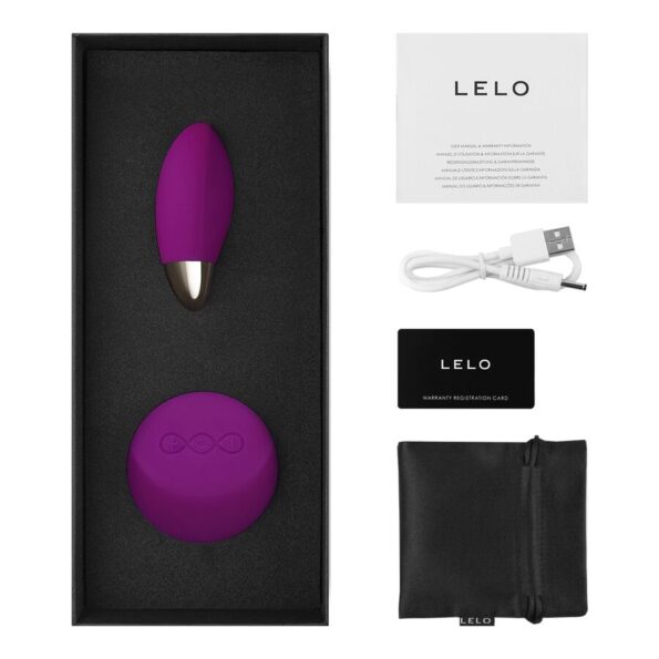 LELO - OEUF DE MASSAGE LYLA 2 INSIGNIA DESIGN EDITION DEEP ROSE-LELO-sextoys-lingerie-bdsm-hygiène-sexshop