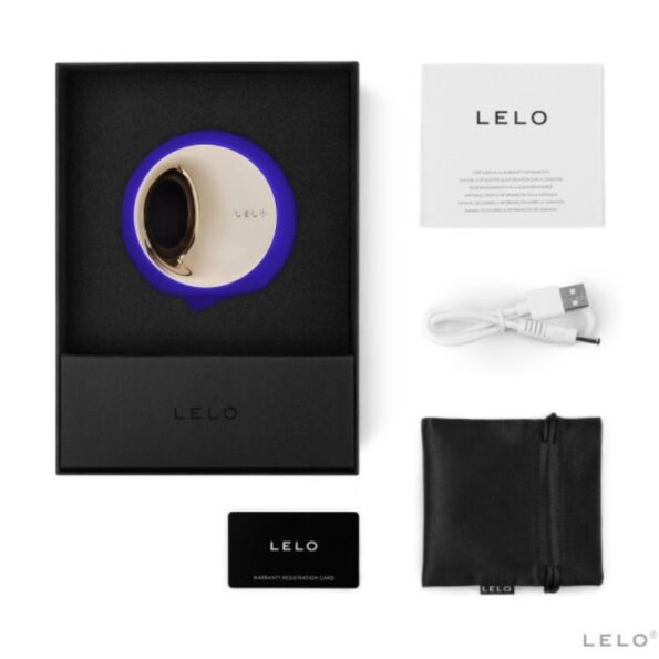 LELO - ORA 3 STIMULATEUR DE SEXE ORAL BLEU NUIT-LELO-sextoys-lingerie-bdsm-hygiène-sexshop