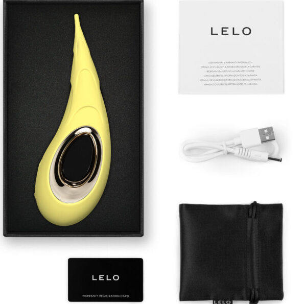 LELO - STIMULATEUR DE CLITORIS DOT CRUISE JAUNE-LELO-sextoys-lingerie-bdsm-hygiène-sexshop