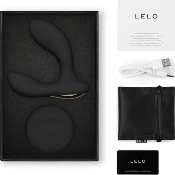 LELO - TÉLÉCOMMANDE DE MASSEUR DE PROSTATE HUGO 2 NOIR-LELO-sextoys-lingerie-bdsm-hygiène-sexshop