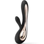 LELO - VIBRATEUR SORAYA 2 LAPIN NOIR-LELO-sextoys-lingerie-bdsm-hygiène-sexshop