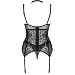 LIVCO CORSETTI FASHION – COLLECTION GIELLANDRA FOR THE SENSES CORSET + CULOTTE NOIR