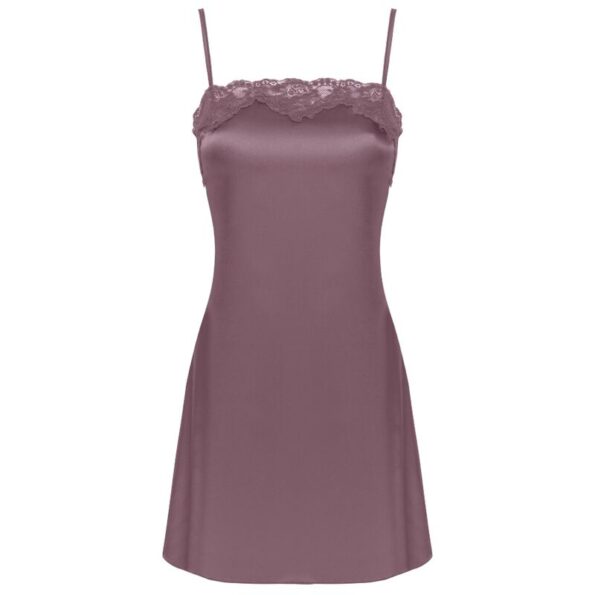 LIVCO CORSETTI FASHION - JACQUELINE LC 90249 ROBE DE CHAMBRE + CHEMISE + CULOTTE VIOLET S/M-LIVCO CORSETTI SETS-sextoys-lingerie-bdsm-hygiène-sexshop