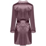LIVCO CORSETTI FASHION – JACQUELINE LC 90249 ROBE DE CHAMBRE + CHEMISE + CULOTTE VIOLET S/M