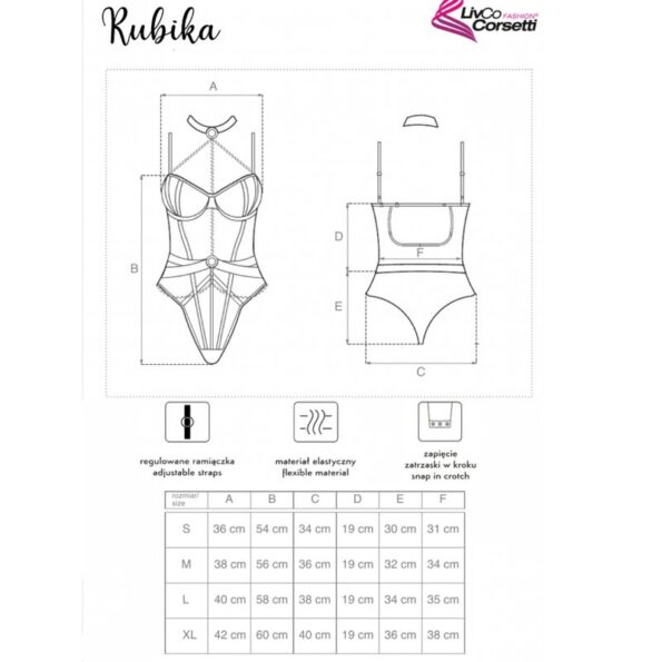 LIVCO CORSETTI FASHION - PEIGNOIR + CHEMISE + STRING MELISENDA CF 1709 NOIR S-LIVCO CORSETTI BODYSTOCKINGS-sextoys-lingerie-bdsm-hygiène-sexshop