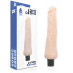 LOVECLONE - VIBRATEUR AUTOLUBRIFIANT RAGNAR 24.5 CM -O- 3.5 CM-LOVECLONE-sextoys-lingerie-bdsm-hygiène-sexshop