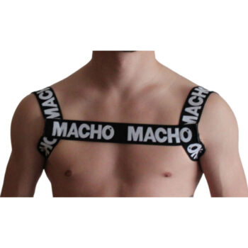 MACHO - HARNAIS DOUBLE NOIR-MACHO UNDERWEAR-sextoys-lingerie-bdsm-hygiène-sexshop