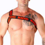 MACHO - HARNAIS ROMAIN ROUGE L/XL-MACHO UNDERWEAR-sextoys-lingerie-bdsm-hygiène-sexshop