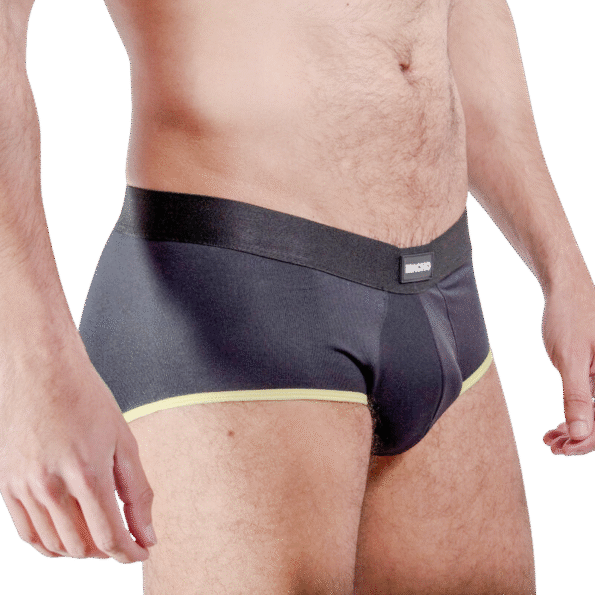 MACHO - MS24A SLIP JAUNE FONCÉ S-MACHO UNDERWEAR-sextoys-lingerie-bdsm-hygiène-sexshop