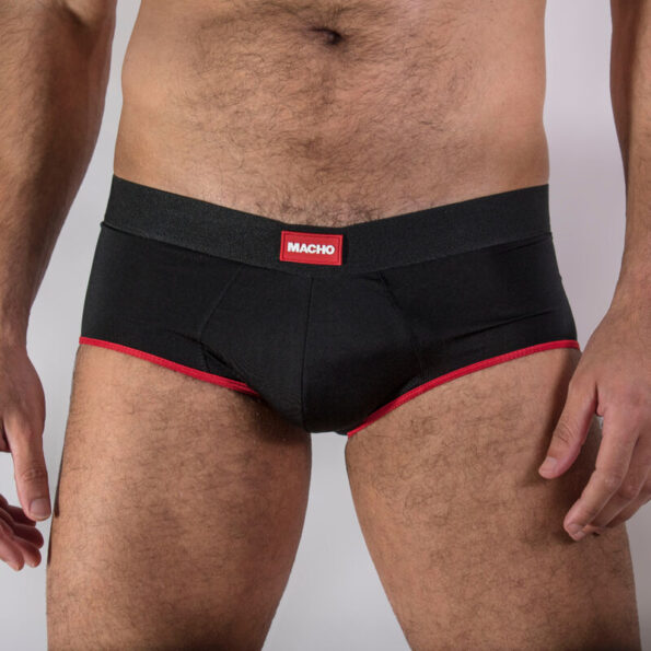 MACHO - MS24R SLIP ROUGE FONCÉ L-MACHO UNDERWEAR-sextoys-lingerie-bdsm-hygiène-sexshop