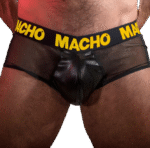 MACHO - MX24AN SLIP JAUNE XL-MACHO UNDERWEAR-sextoys-lingerie-bdsm-hygiène-sexshop