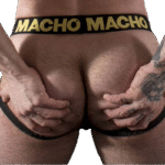 MACHO – MX25AC JOCK CUIR JAUNE S