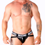 MACHO – MX25NC JOCK CUIR NOIR XL
