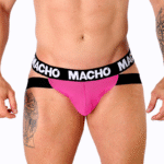 MACHO - MX28FR JOCK ROSE FLUO L-MACHO UNDERWEAR-sextoys-lingerie-bdsm-hygiène-sexshop