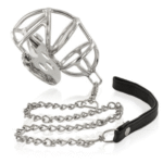 METAL HARD - ANNEAU DE CHASTETÉ EN AVEC SANGLE-METAL HARD-sextoys-lingerie-bdsm-hygiène-sexshop