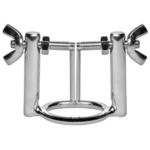 METAL HARD - ANNEAU DE GLAND AVEC PRESSE DILATATEUR URÉTRAL-METAL HARD-sextoys-lingerie-bdsm-hygiène-sexshop