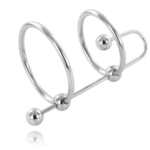 METAL HARD - ANNEAU EXTREME AVEC BUTÉE URÉTRALE-METAL HARD-sextoys-lingerie-bdsm-hygiène-sexshop