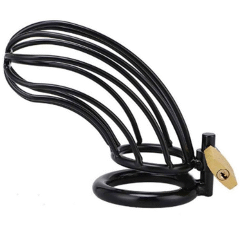 METAL HARD - CAGE DANNEAU DE CHASTETÉ DOISEAU NOIR-METAL HARD-sextoys-lingerie-bdsm-hygiène-sexshop