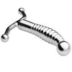 METAL HARD - MASSEUR PROSTATIQUE EN ACIER-METAL HARD-sextoys-lingerie-bdsm-hygiène-sexshop