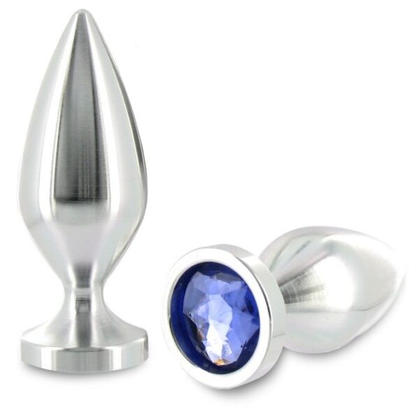 METAL HARD - PLUG ANAL COULEUR CRISTAL DALIMINUM PETIT 5.71 CM-METAL HARD-sextoys-lingerie-bdsm-hygiène-sexshop