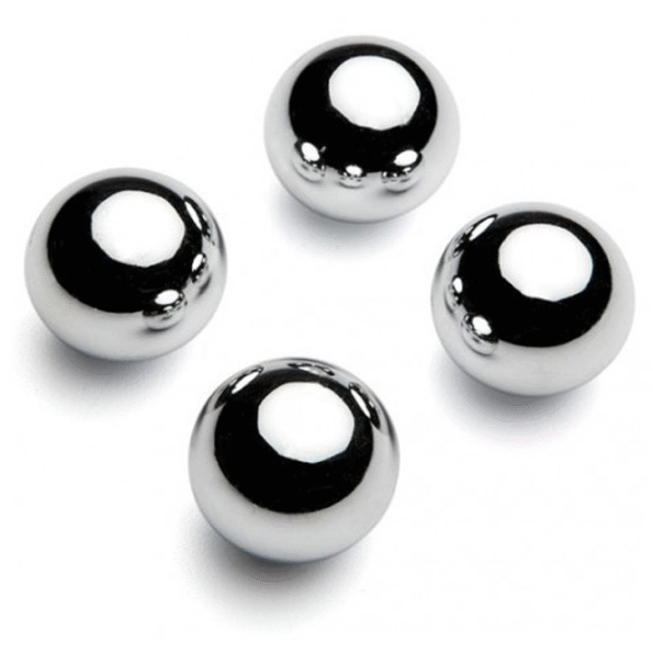 METAL HARD - SET 2 BOULES MAGNÉTIQUES 10 MM-METAL HARD-sextoys-lingerie-bdsm-hygiène-sexshop