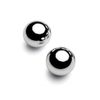 METAL HARD - SET 2 BOULES MAGNÉTIQUES 10 MM-METAL HARD-sextoys-lingerie-bdsm-hygiène-sexshop