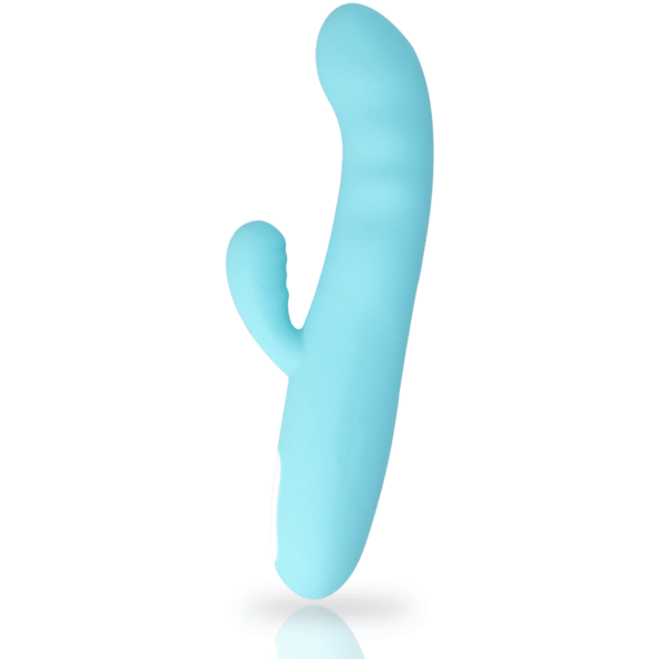 MIA - VIBRATEUR ROTATIF EIFFEL TURQUOISE BLEU-MIA-sextoys-lingerie-bdsm-hygiène-sexshop