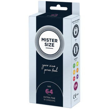 MISTER SIZE - PRÉSERVATIFS TAILLE XXL 64 MM (10 UNITÉS)-MISTER SIZE-sextoys-lingerie-bdsm-hygiène-sexshop