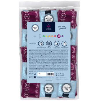 MISTER SIZE - PRÉSERVATIFS TAILLE XXL 64 MM (100 UNITÉS)-MISTER SIZE-sextoys-lingerie-bdsm-hygiène-sexshop