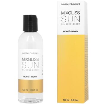 MIXGLISS - LUBRIFIANT À BASE DE SILICONE AROMA MONOI 100ML-MIXGLISS-sextoys-lingerie-bdsm-hygiène-sexshop