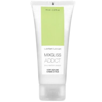MIXGLISS - LUBRIFIANT BASE D'EAU SAVEUR AGRUMES 70 ML-MIXGLISS-sextoys-lingerie-bdsm-hygiène-sexshop