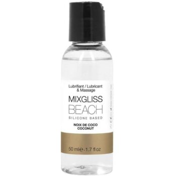 MIXGLISS - LUBRIFIANT SILICONE PLAGE 50 ML-MIXGLISS-sextoys-lingerie-bdsm-hygiène-sexshop