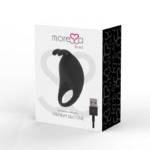 MORESSA – BRAD PREMIUM SILICONE RECHARGEABLE NOIR