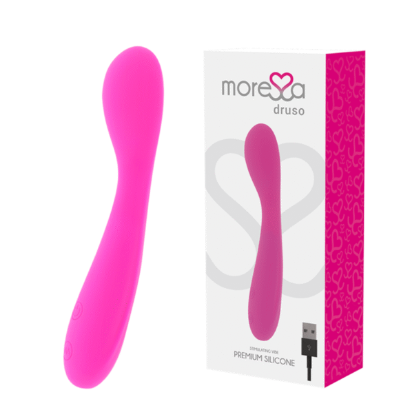 MORESSA - DRUSO RECHARGEABLE EN SILICONE PREMIUM-MORESSA-sextoys-lingerie-bdsm-hygiène-sexshop