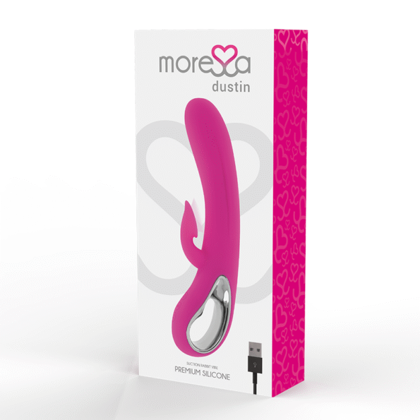 MORESSA - DUSTIN ONDES STIMULANTES CLITORIALES ET VIBRATIONS PUISSANTES SILICONE PREMIUM RECHARGEABLE-MORESSA-sextoys-lingerie-bdsm-hygiène-sexshop