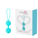 MORESSA - OSIAN DEUX SILICONE TURQUOISE PREMIUM-MORESSA-sextoys-lingerie-bdsm-hygiène-sexshop