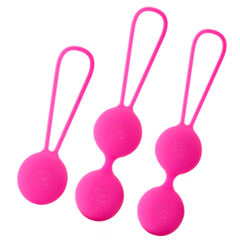 MORESSA - OSIAN SET PREMIUM SILICONE ROSE (Osian One - 51 g | Osian Two - 101 g | Osian Three 85 g)-MORESSA-sextoys-lingerie-bdsm-hygiène-sexshop