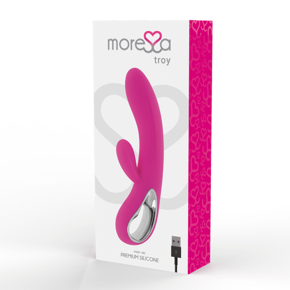 MORESSA - TROY RECHARGEABLE EN SILICONE PREMIUM-MORESSA-sextoys-lingerie-bdsm-hygiène-sexshop