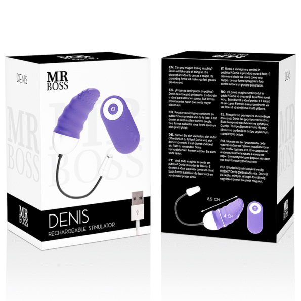 MR BOSS - TÉLÉCOMMANDE DENIS EGG-MR. BOSS-sextoys-lingerie-bdsm-hygiène-sexshop
