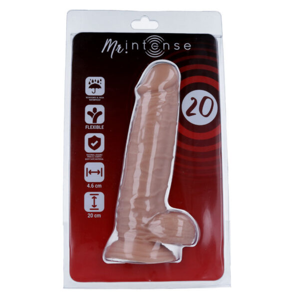 MR INTENSE - 20 PÉNIS RÉALISTE 20 CM -O- 4.6 CM-MR. INTENSE-sextoys-lingerie-bdsm-hygiène-sexshop