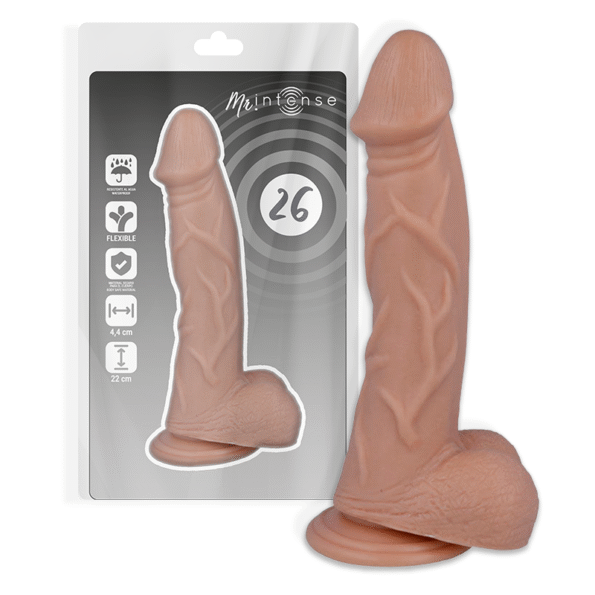 MR INTENSE - 26 PÉNIS RÉALISTE 22 CM -O- 4.4 CM-MR. INTENSE-sextoys-lingerie-bdsm-hygiène-sexshop