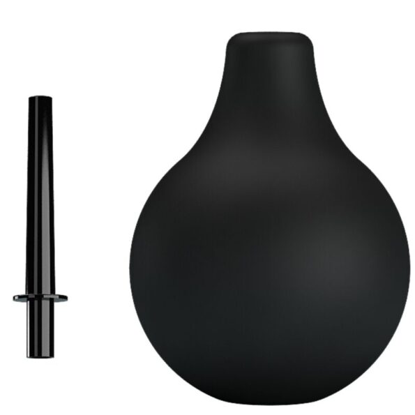 MR PLAY - DOUCHE ANAL POIRE BLKB NOIR-MR PLAY-sextoys-lingerie-bdsm-hygiène-sexshop